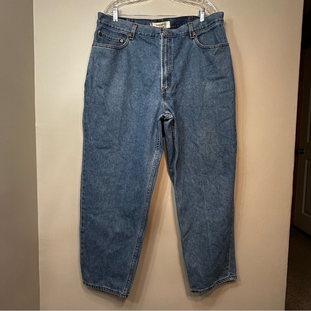 Levi's 560 VTG Y2K 90’s Straight Jeans Men's 40x30 Blue Denim Comfort Fit Cotton